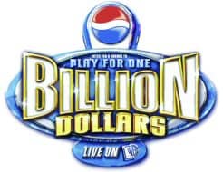 Pepsi 1 Billion Dollar Gewinnspiel