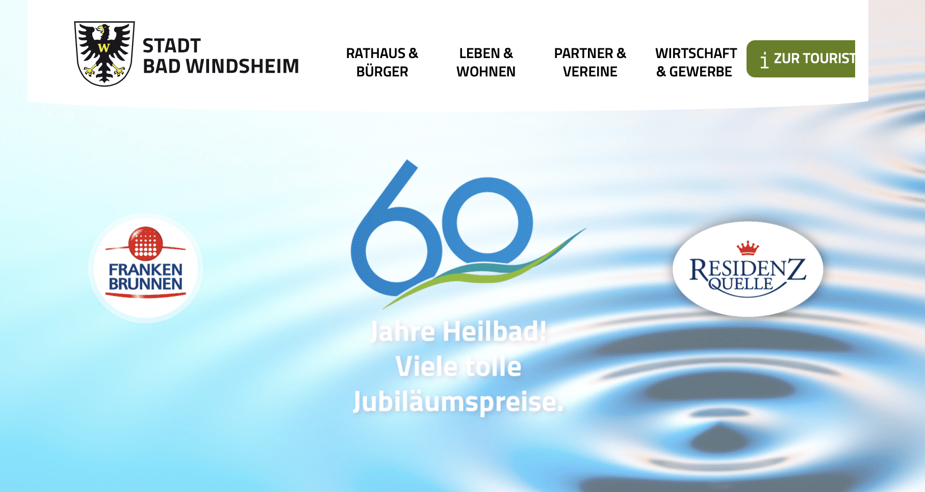 Bad Windsheim Jubiläums-Gewinnspiel „60-Jahre-Heilbad“
