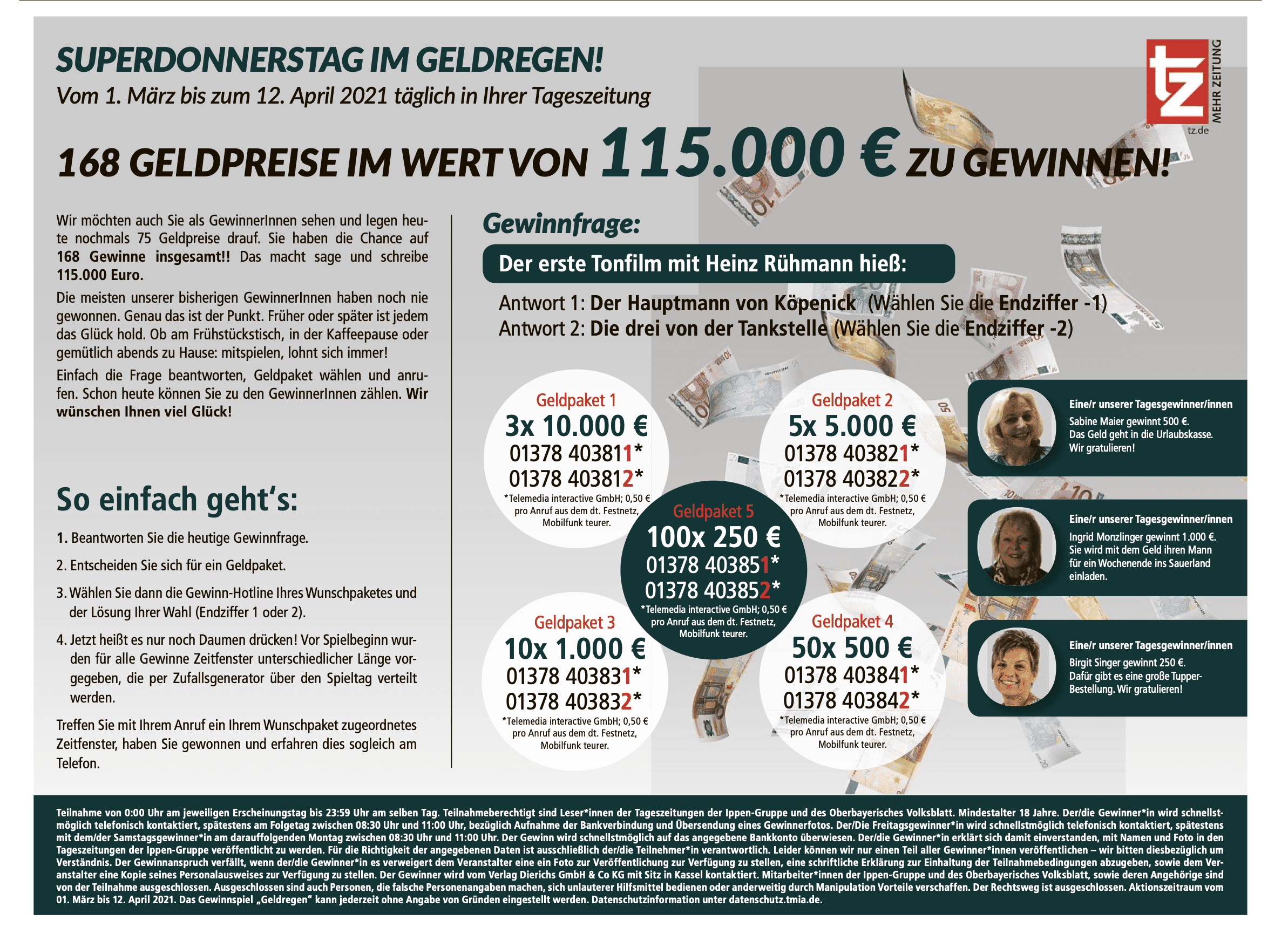 case_"Geldregen 2021“ Call-In-Gewinnspiel_ippen-gruppe