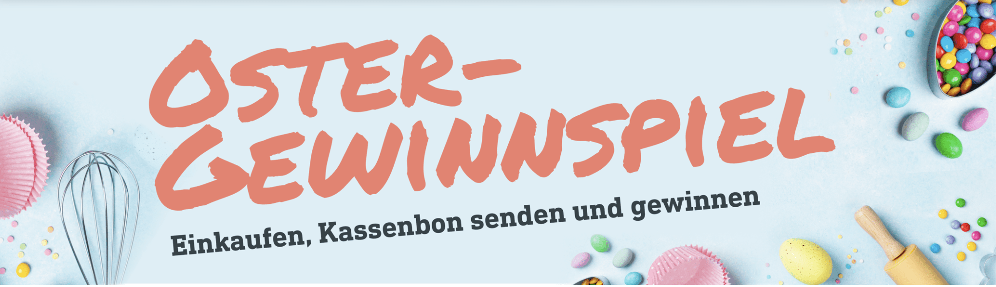 case_diska Oster-Gewinnspiel – Einkaufen, Kassenbon senden, gewinnen