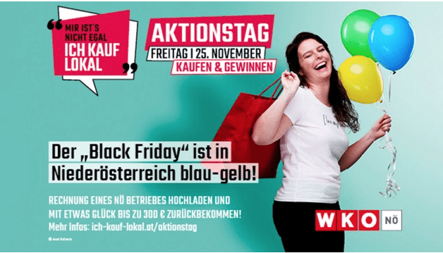 „Black Friday“-Gewinnspiel in NÖ