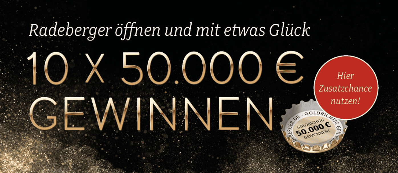 case_Radeberger-Kronkorken-Gewinnspiel_Goldrichtig genießen und 50.000 € gewinnen!