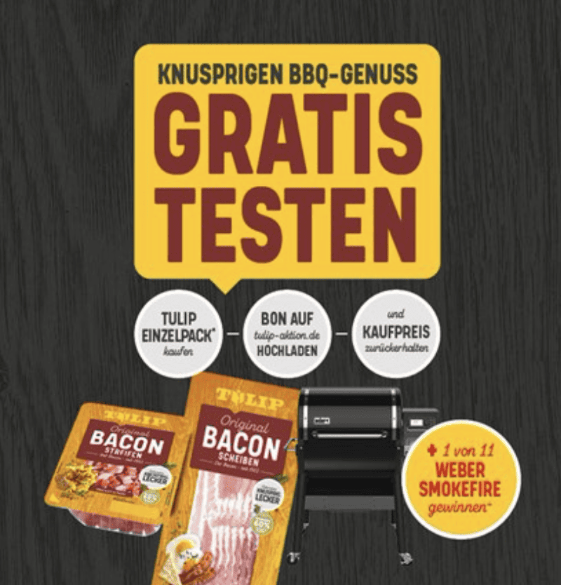 case_Tulip Bacon gratis testen_Weber Smoker gewinnen