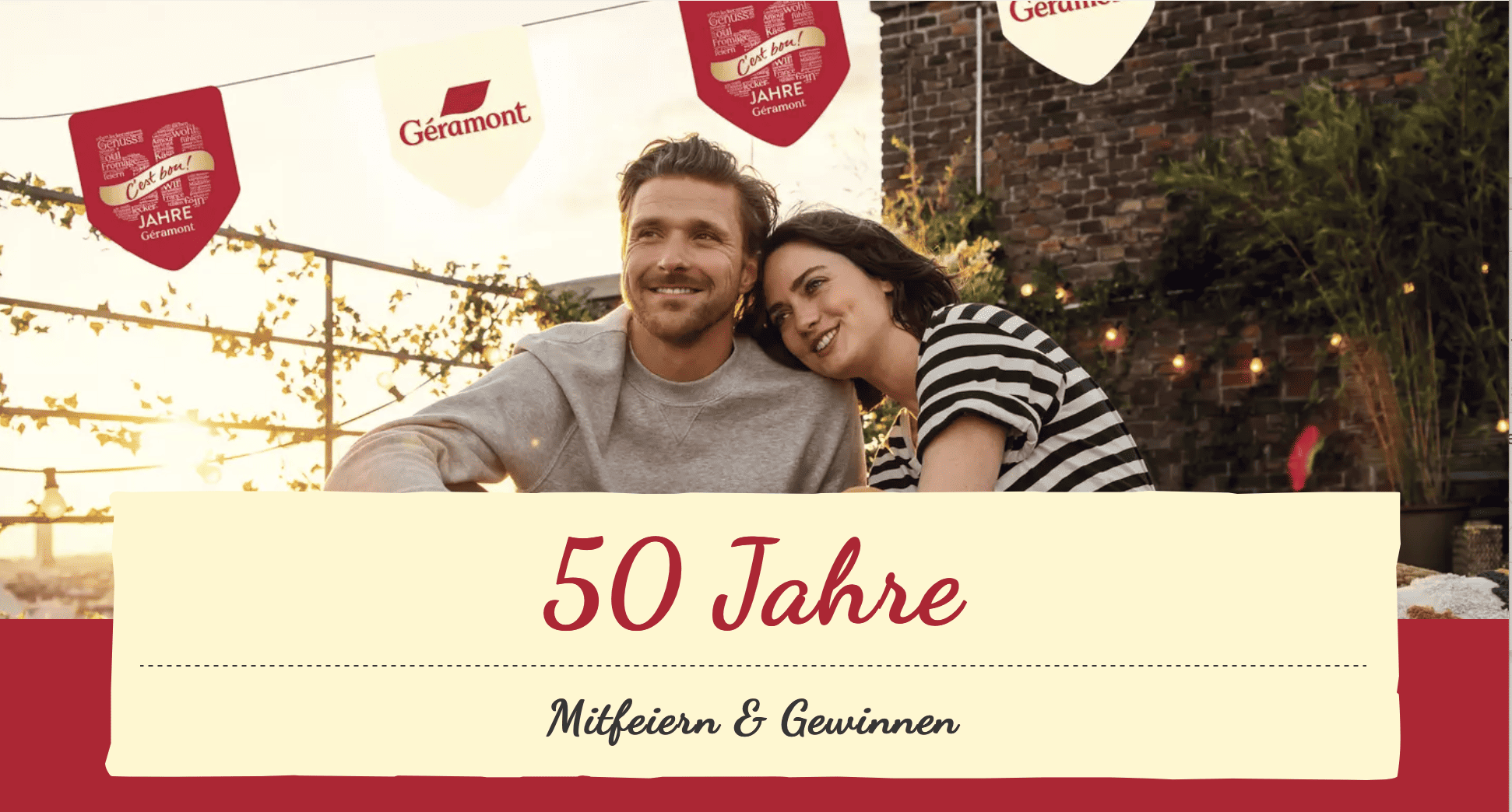 case_Géramont_50 Jahre Jubiläums-Gewinnspiel_50 x 50.000€ gewinnen