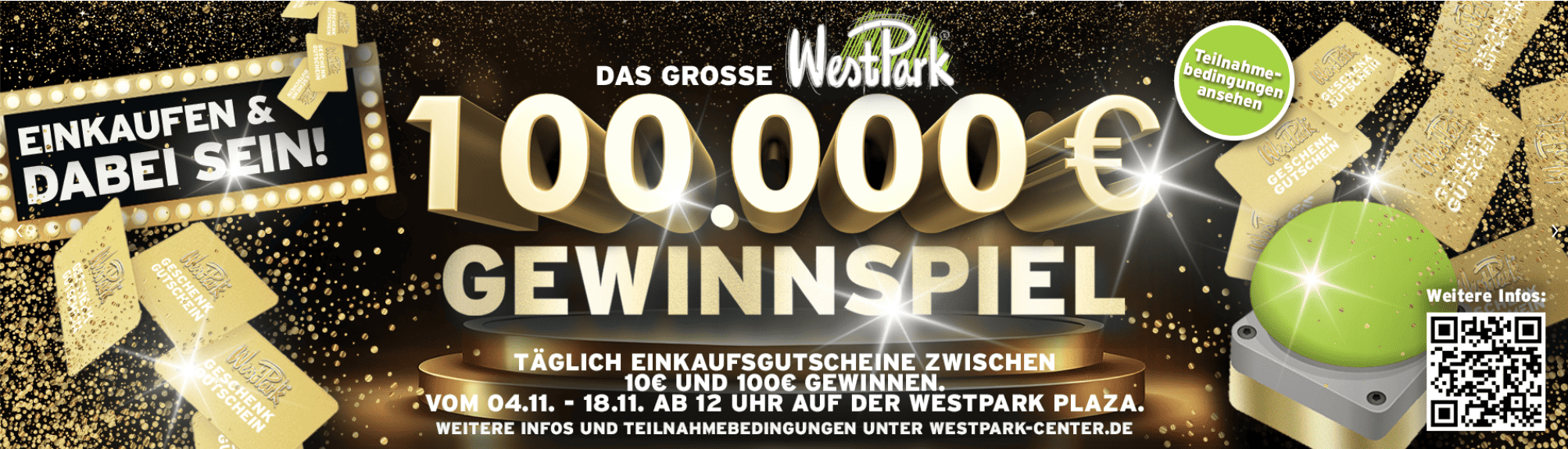 case_Westpark Shopping Center_100.000 Euro Gewinnspiel