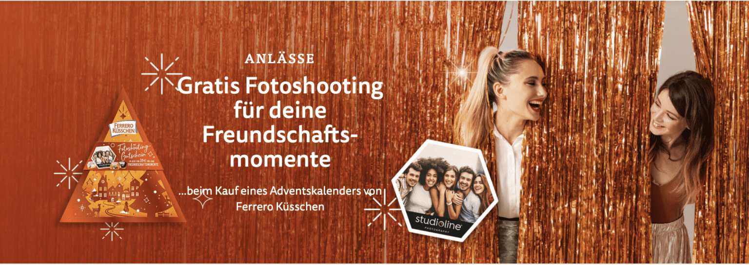 case_Fotoshooting-Gutschein von Ferrero für studioline