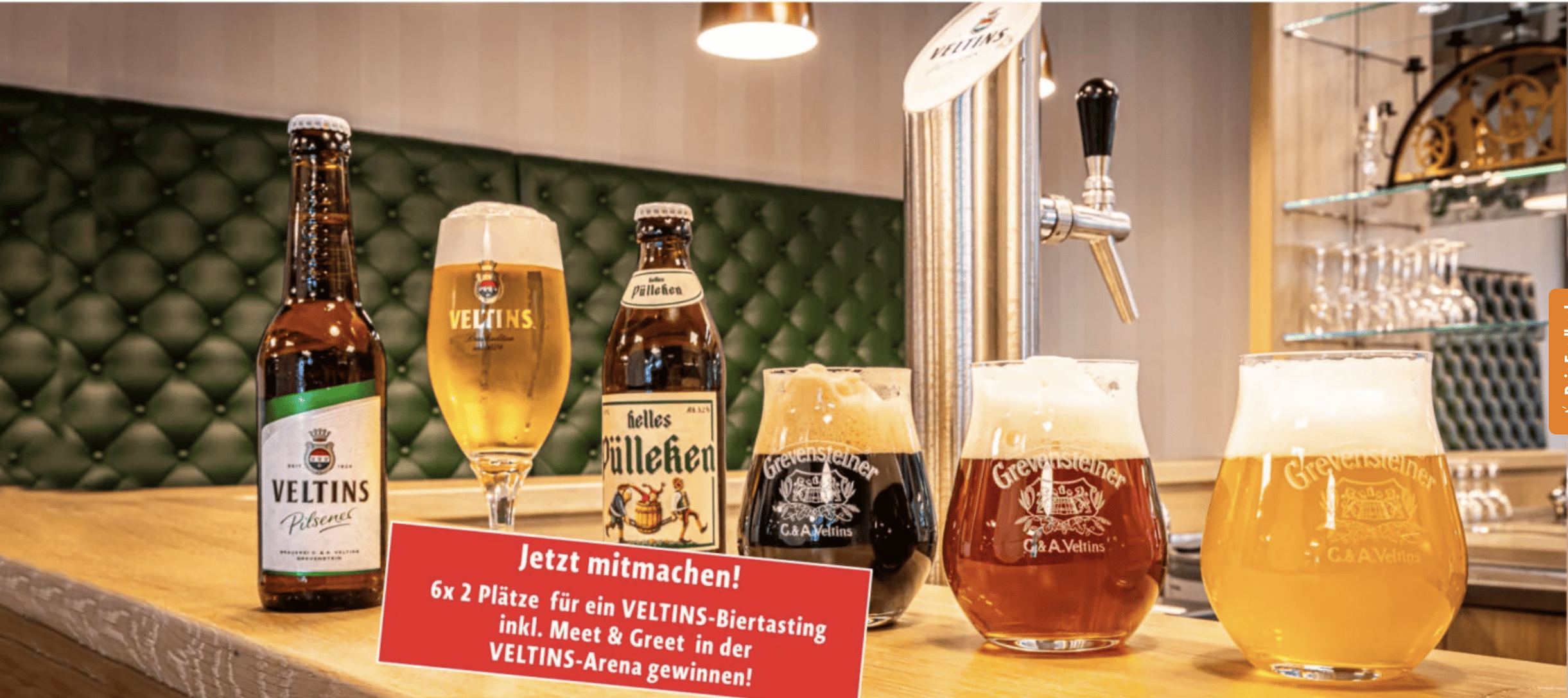case_VELTINS Bier-Tasting auf Schalke gewinnen