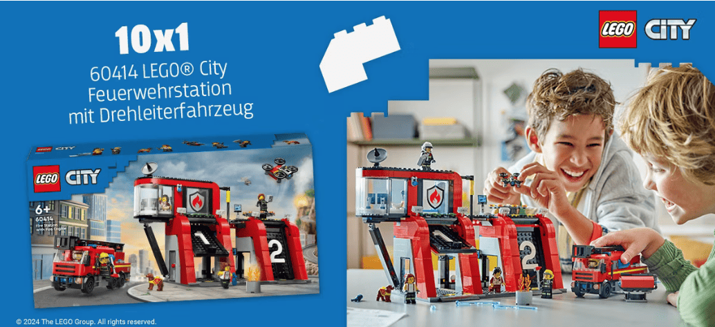 case_ROFU-Gewinnspiel 10 x eine LEGO® City Feuerwehrstation 