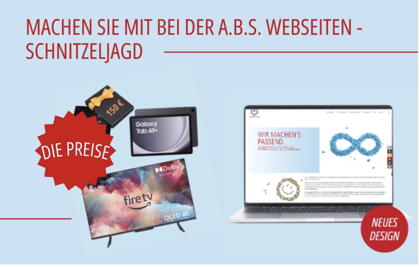 case_A.B.S.-Gewinnspiel Webseiten-Schnitzeljagd