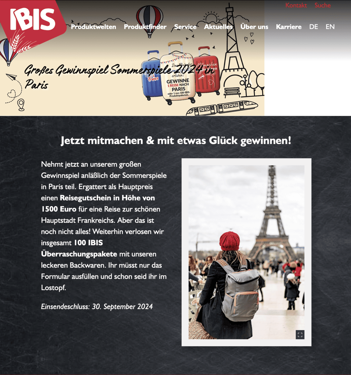 case_Internationales IBIS-Gewinnspiel Sommerspiele 2024 in Paris_DE