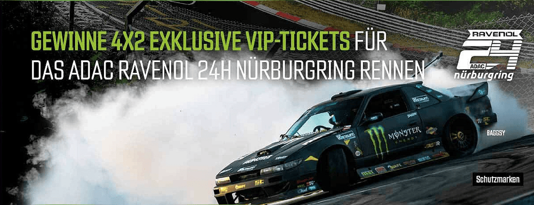 case_REWE-Gewinnspiel VIP-Tickets für das 24h Nürburgring Rennen